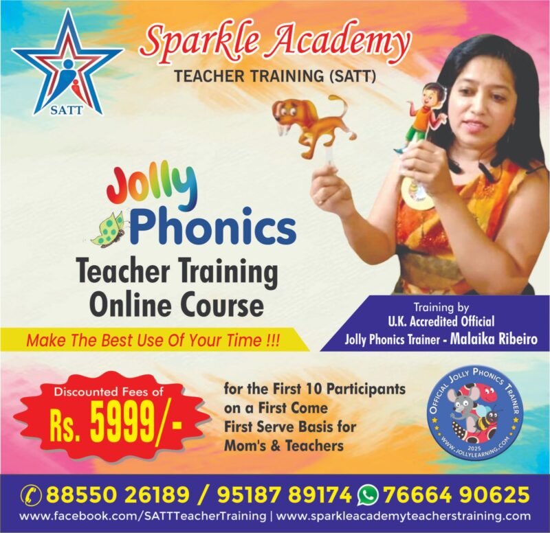 Jolly Phonics Teacher Training – sparkleacademyteacherstraining